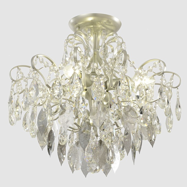 Потолочная люстра Crystal Lux Esmiralda PL4 Silver Фото № 3