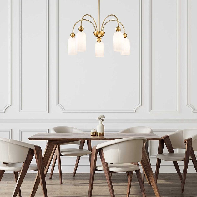 Потолочная люстра Escada ODE 686/5PL Copper изображение 3 Потолочная люстра Escada ODE 686/5PL Copper Фото № 3