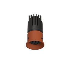 POINTS Точечный светильник GLAZ S LED 220В 6Вт 3000К CRI90 36° NO-DIM терракотовый