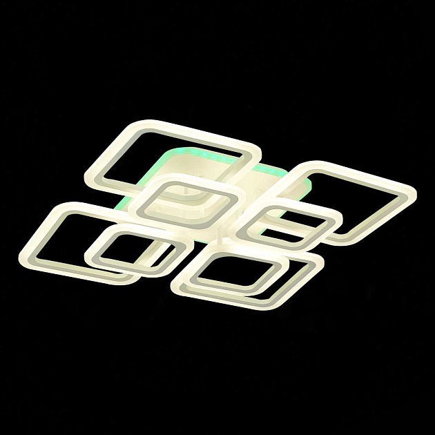 Потолочная светодиодная люстра Evoluce Qutro SLE200452-08RGB изображение 7 Потолочная светодиодная люстра Evoluce Qutro SLE200452-08RGB Фото № 7