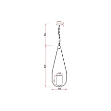 Подвесной светильник Vele Luce Fiamma VL5812P01 4