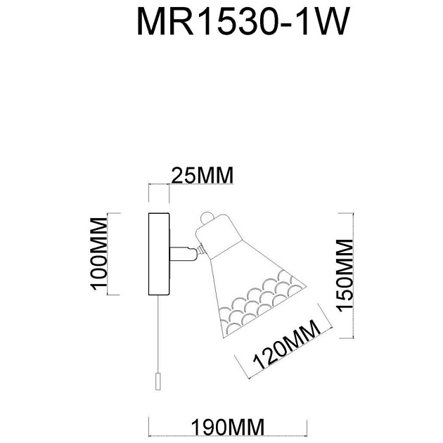 Бра MyFar Chilly MR1530-1W Фото № 2