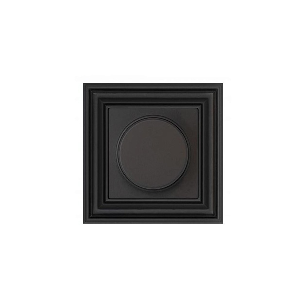 Диммер нажимной Liregus Retro черный матовый 29-220 Фото № 1