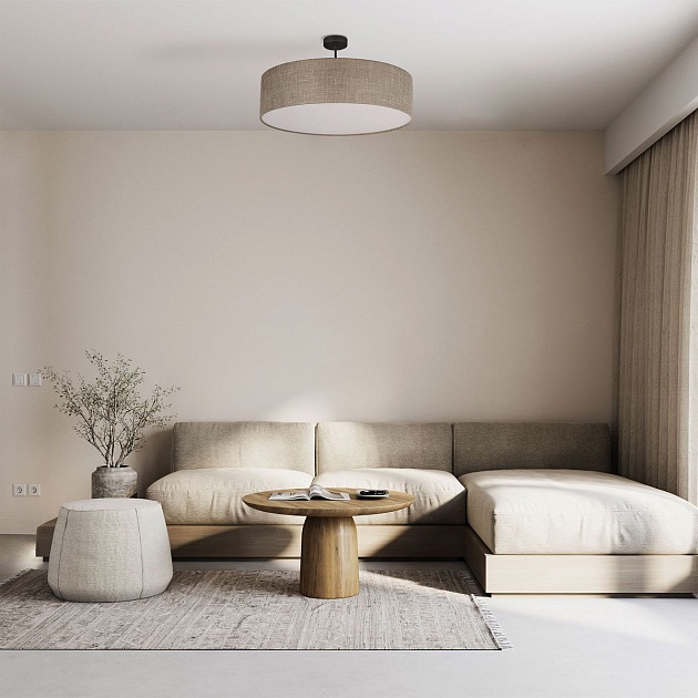Потолочный светильник TK Lighting 6248 Rondo Linen Фото № 6