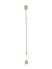Подвесной светодиодный светильник Indigo Linea 14024/A/1P Brass V000122L 2