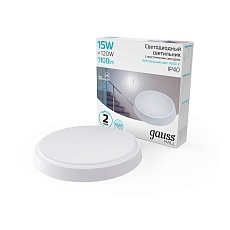 Настенно-потолочный светодиодный светильник Gauss Hall 193411215-OAS 1