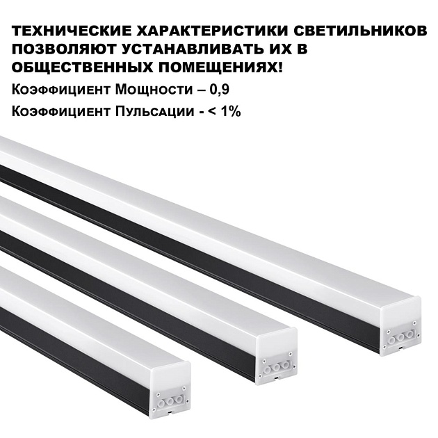 Линейный светодиодный светильник Novotech Over Bits 359111 Фото № 2