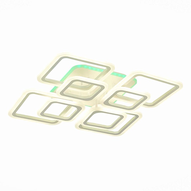 Потолочная светодиодная люстра Evoluce Qutro SLE200452-08RGB изображение 1 Потолочная светодиодная люстра Evoluce Qutro SLE200452-08RGB Фото № 1