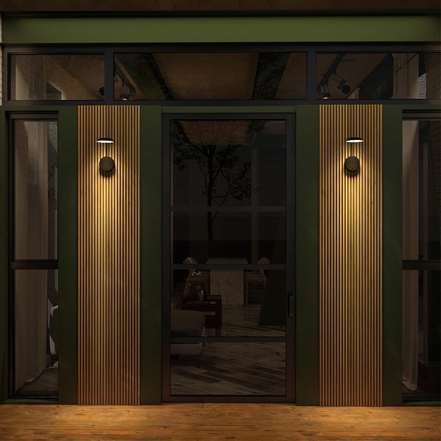 Уличный настенный светодиодный светильник Novotech Street Elegance 359406 Фото № 8