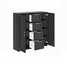 Тумба Шведский Стандарт Сириус 156х47 с 4 ящиками 2.02.03.350.5 2