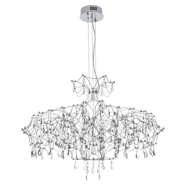 Подвесная светодиодная люстра Modelux Premium ML.7815.1050P CH Фото № 1