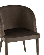 Кухонный стул Stool Group Оскар велюр коричневый (ножки дерево) MC11 KD HLR-49 1