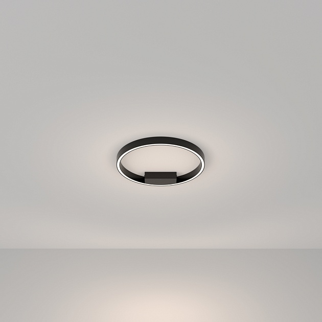 Потолочный светодиодный светильник Maytoni Rim MOD058CL-L25BK изображение 2 Потолочный светодиодный светильник Maytoni Rim MOD058CL-L25BK Фото № 2