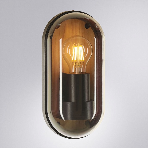 Уличный настенный светильник Arte Lamp Marfik A2481AL-1BR Фото № 3
