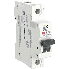 ARMAT Автоматический выключатель M06N-DC 1P L 63А IEK AR-M06N-1-L063DC