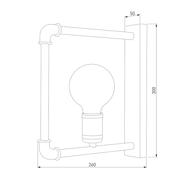 Бра TK Lighting 4148 Hydria Фото № 2