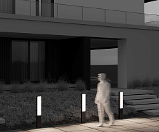 Ландшафтный светильник Maytoni Outdoor O470FL-L20GF3K 5