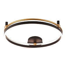 Потолочный светодиодный светильник Crystal Lux Fernando PL72W Led Black/Gold 3
