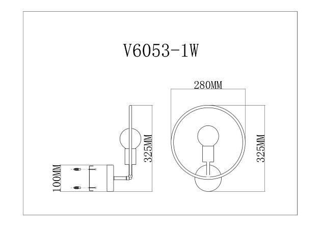 Светильник настенный Moderli Sachara V11582-1W Фото № 3