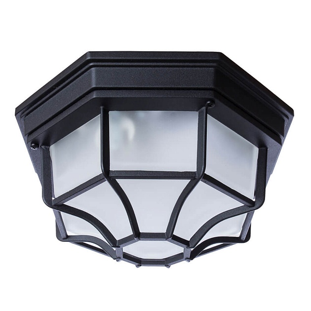 Уличный светильник Arte Lamp Pegasus A3100PL-1BK Фото № 1