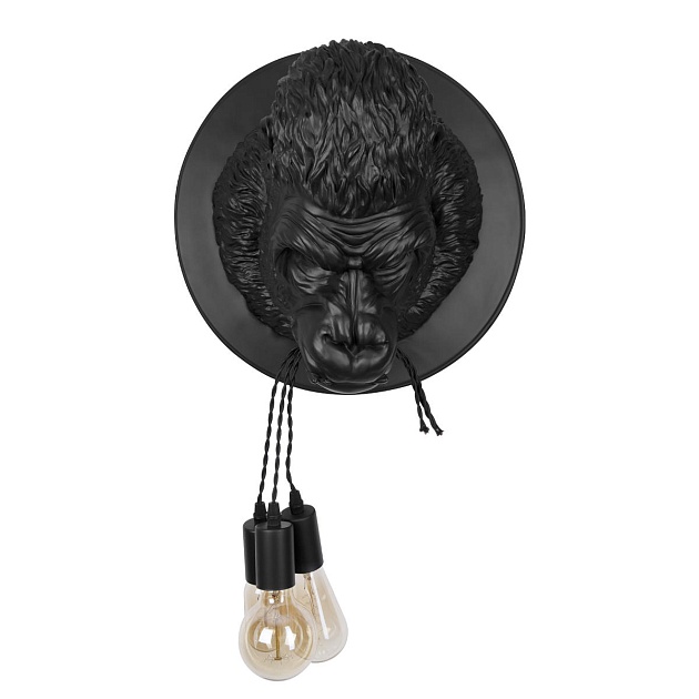 Настенный светильник Loft IT Gorilla 10178 Black Фото № 5