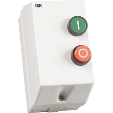 Контактор КМИ10960 9А в оболочке 380В/АС3 IP54 IEK KKM16-009-380-00