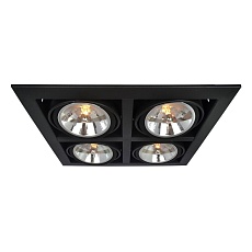 Встраиваемый светильник Arte Lamp Cardani A5935PL-4BK