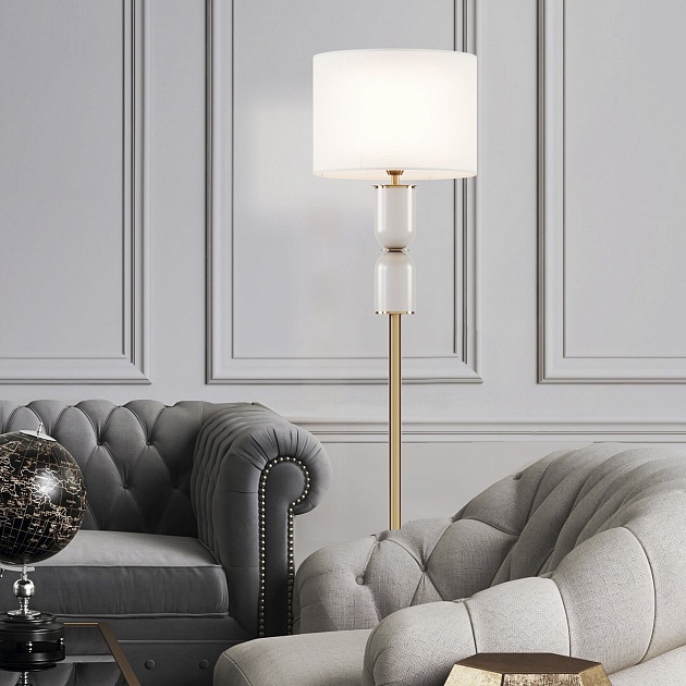 Торшер Eurosvet Caprera 01154/1 латунь Фото № 6