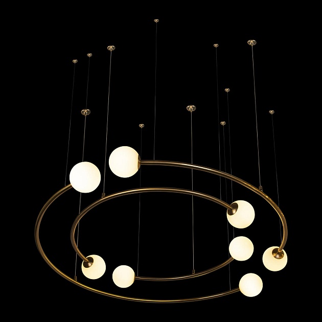 Подвесная люстра Loft IT Infinite 10155/1100 Gold Фото № 4