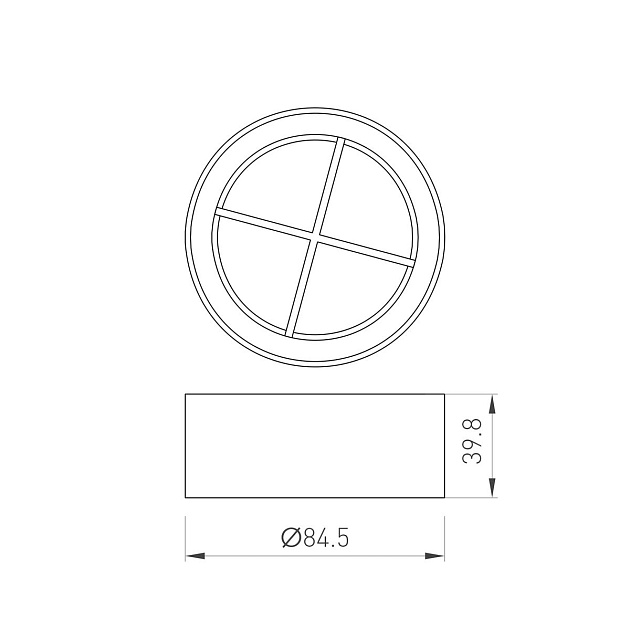 Решетка антибликовая Arlight LGD-Antiglare-Grille-R85 046755 изображение 2 Решетка антибликовая Arlight LGD-Antiglare-Grille-R85 046755 Фото № 2