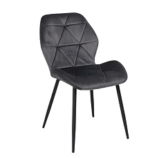 Кухонный стул AksHome Congo темно-серый, велюр 90024