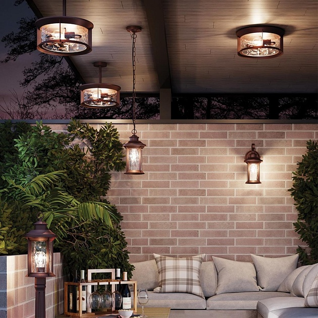 Уличный светильник Odeon Light Nature Mavret 4961/1A Фото № 7