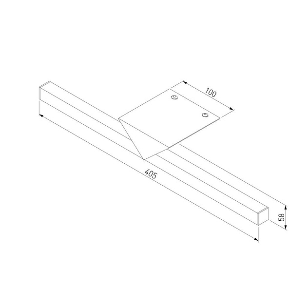 Настенный светодиодный светильник Elektrostandard Delta 40115/LED a058169 изображение 2 Настенный светодиодный светильник Elektrostandard Delta 40115/LED a058169 Фото № 2