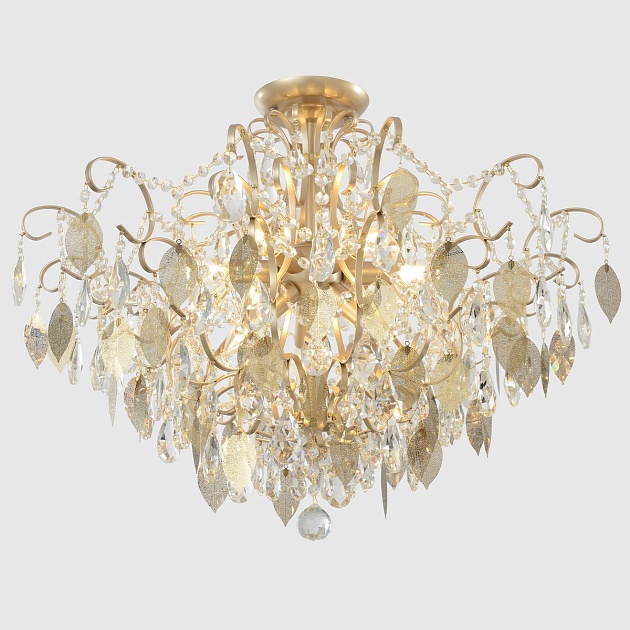Потолочная люстра Crystal Lux Esmiralda PL9 Gold Фото № 5