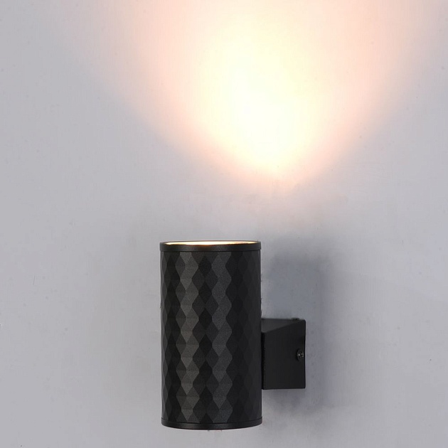 Уличный настенный светильник Arte Lamp Hyadum A3458AL-1BK Фото № 2
