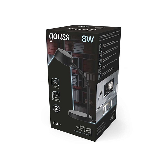 Настольная лампа Gauss Qplus GT6012 изображение 3 Настольная лампа Gauss Qplus GT6012 Фото № 3