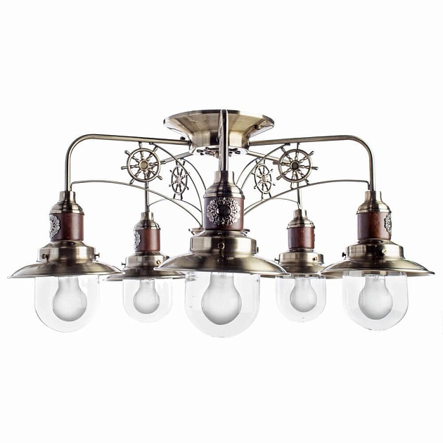 Потолочная люстра Arte Lamp Sailor A4524PL-5AB Фото № 1