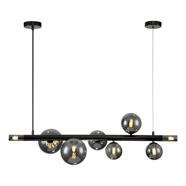 Подвесная люстра Indigo Canto 11026/8PL Black V000240 Фото № 1