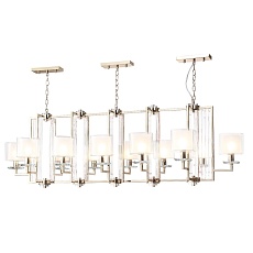 Подвесная люстра Crystal Lux Nicolas SP12 L1600 Gold/White 2
