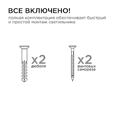 Уличный настенный светильник Apeyron Chrome 11-111 2