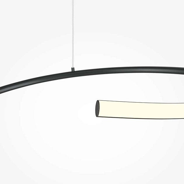 Подвесной светодиодный светильник Maytoni Curve MOD242PL-L33BK изображение 4 Подвесной светодиодный светильник Maytoni Curve MOD242PL-L33BK Фото № 4