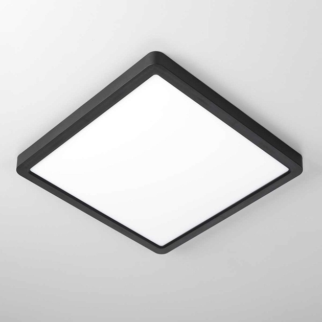 Накладной светодиодный светильник Citilux Бейсик Черный CL738K241V Фото № 24