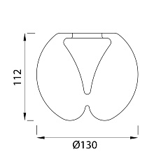 Плафон Mantra Andromeda 8941 1