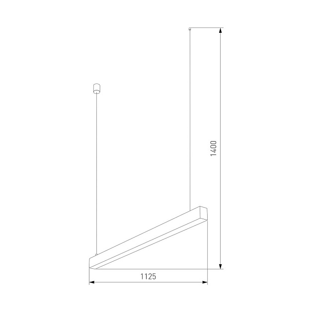 Линейные светодиодный светильник TK Lighting 18080 Luxe Фото № 2