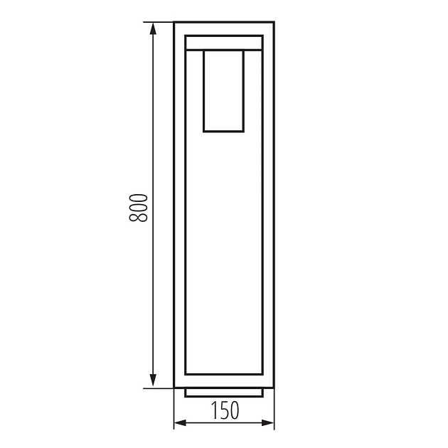 Садовый светильник Kanlux VIMO 80 B 34988 Фото № 2