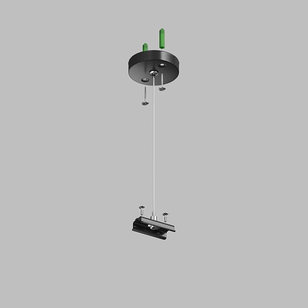 Подвесное крепление для шинопровода Denkirs Smart Base TR2106-BK Фото № 1