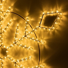 Светодиодная фигура Ardecoled Снежинка ARD-Snowflake-M9-900x900-360Led Warm 034257 1