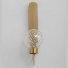 Бра Crystal Lux BELLA AP1 BRASS 2
