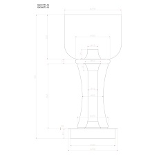 Настольная лампа Divinare Volturn 1243/17 TL-15 1