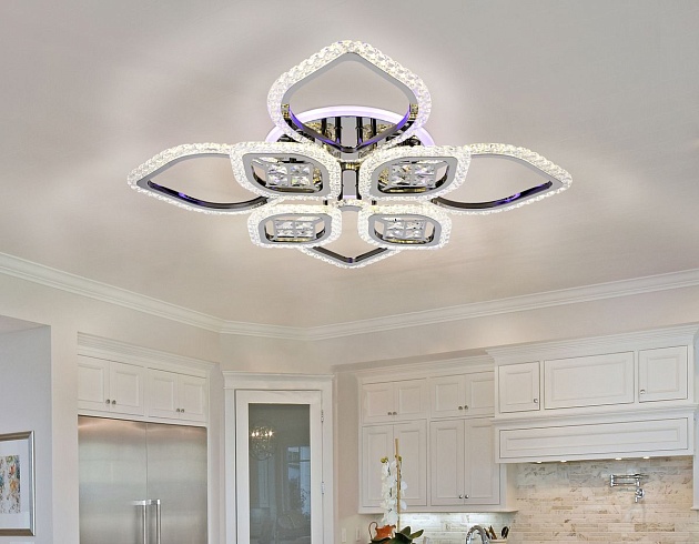 Потолочная светодиодная люстра Ambrella light Acrylica Ice FA2835 изображение 5 Потолочная светодиодная люстра Ambrella light Acrylica Ice FA2835 Фото № 5